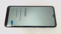 Tinno Magic 5G U6080AC (Gray 64GB) Cricket Wireless SMALL CRACK BOT RIGHT