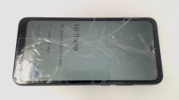 Vortex CM62 (Blue 32GB) Locked to Unknown Carrier Dual Sim GLAS CRACKED