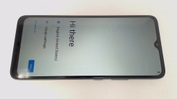 Blu View 5 B160V (Gray 64GB) Locked to Unknown Carrier SCRATCHED GLAS