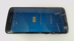 Motorola Moto G6 XT1925-12 (Black 32GB) Verizon CRACKED FRONT & REAR GLAS