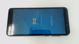 Cloud Mobile Stratus C7 Cellphone (Black 16GB) TruConnect CRACKED GLAS AT TOP