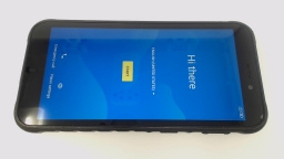 Ulefone Armor X8 Cellphone (Black 64GB) Unlocked CHIPPED FRONT/CRACKD CAMERA
