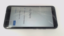 Blu J8L Cellphone (Gray 16GB) Unlocked Dual Sim CRACKED GLAS