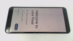 Google Pixel 3A G020G (White 64GB) Unlocked Single Sim HEAVY WEAR/BURN