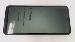 Vortex A24 (Black 32GB) Locked to Unknown Carrier Single Sim GLAS CRACKED