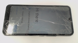 Vortex HD62 Cellphone (Black 32GB) Locked to Unknown Carrier CRACKED GLAS