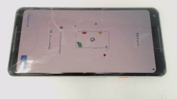 Google Pixel 2XL G011C Cellphone (White 64GB) Unknown Carrier CRACKED GLAS