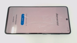 Samsung Galaxy A71 4G SM-A715F (Green 128GB) Claro CRACKED GLAS/BURN