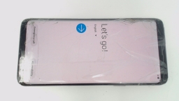Samsung Galaxy S9 SM-G960U (Purple 64GB) Verizon CRACKED GLAS/BURN