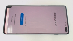 Samsung Galaxy S10+ SM-G975F Cellphone (Blue 128GB) AT&T CRACKED GLAS & LCD