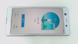 Sony Xperia Ace SO-02L Phone (White 64GB) Docomo (Japan) SCRATCHED