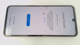 LG V60 ThinQ 5G UW LM-V600VM (Blue 128GB) Verizon CRACKED GLAS/BLACK SPOT