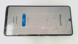 Samsung Galaxy A42 5G SM-A426U Cellphone (Black 128GB) Verizon CRACKED GLAS