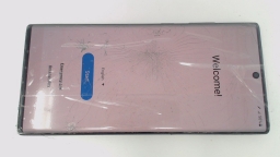 Samsung Galaxy Note 10+ SM-N975U (Black 256GB) T-Mobile CRACKED GLAS/BURN