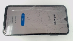 Samsung Galaxy A15 Cellphone SM-A156U (Blue 128GB) Cricket CRACKED GLAS