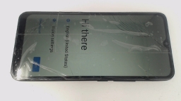 Vortex HD65 Ultra Cellphone (Black 32GB) Locked to Unknown Carrier GLAS CRACKED