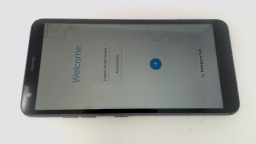 LG Journey LTE LGL322DL (Black 16GB) Tracfone SMALL CRACK TOP RIGHT