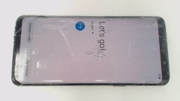Samsung Galaxy S9 SM-G960U1 64GB Locked to Unknown Carrier CRACKED GLAS/BURN