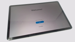 Samsung Galaxy Tab S7 FE 12.4" Tablet SM-T733 64GB Wifi WORN REAR/CRACKED GLAS