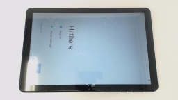 Blu M10L 10" Tablet (Black 32GB) Unlocked Dual Sim BIG DEEP SCRATCHES