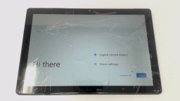 Vortex BTAB10 10.1" Tablet (Blue 64GB) Unlocked Dual Sim CRACKED GLAS & REAR