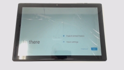 Sky Device Pad Max 10" Tablet (Gray 64GB) Unknown Carrier CRACKED GLAS