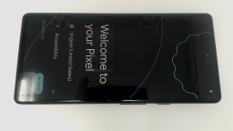 Google Pixel 6A GX7AS (Green 128GB) Unlocked SCRATCHED GLAS