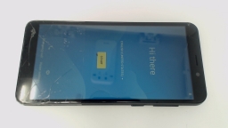 Cloud Mobile Stratus C7 Cellphone (Black 16GB) TruConnect CRACKED GLAS