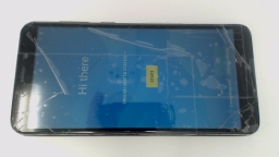 Cloud Mobile Stratus C7 (Black 16GB) TruConnect CRACKED GLAS/BRIGHT SPOT