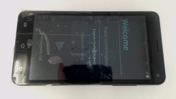 Posh Mobile Revel Pro X510B Cellphone (Black 4GB) Unlocked Dual Sim CRACKED GLAS