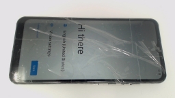 Vortex ZG65H Cellphone (Black 32GB) Locked to Unknown Carrier CRACKED GLAS