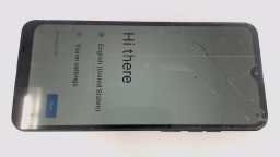 Vortex J24 (Black 32GB) Locked to Unknown Carrier CRACKED GLAS/BRIGHT SPOTS