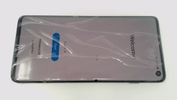 Samsung Galaxy S10 SM-G973U 128GB AT&T CRACKED GLAS & CAMERA/BLACK SPOTS