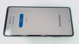 Samsung Galaxy S20 FE 5G SM-G781V (Blue 128GB) Verizon- CRACKED GLAS/BURN