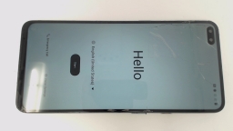 OnePlus Nord AC2001 (Blue 128GB) Locked to Unknown Carried DS CRACKED GLAS
