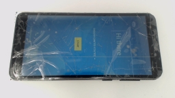 Cloud Mobile Stratus C7  (Black 16GB) TruConnect CRACKED GLAS/BRIGHT SPOTS