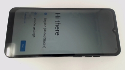 Vortex J24 Cellphone (Black 32GB) Locked to Unknown Carrier Dual Sim SCRATCHED
