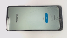 Samsung Galaxy A02s SM-A025U (Black 32GB) Metro CRACKED GLAS/WATER DAMGE