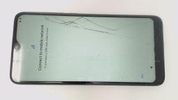 Revvl 4 5007W (Black 32GB) T-Mobile CRACKED GLAS/BROWN STAINS/BRIGHT SPOTS