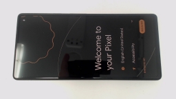 Google Pixel 6A GX7AS (Gray 128GB) T-Mobile WORN REAR but NICE FRONT