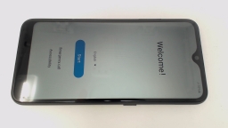 Samsung Galaxy A01 SM-A015A Cellphone (Black 16GB) AT&T SCRATCHED GLAS