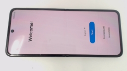 Samsung Galaxy Z Flip3 SM-F711U (Black 128GB) Metro CRACKED GLAS/CAM/WORN