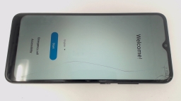 Samsung Galaxy A02s SM-A025V 32GB Verizon Prepaid CRACKED GLAS/CHIPPED TRAY