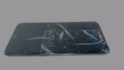 Jitterbug Smart3 5007S Senior Cellphone (Black 32GB) Lively CRACKED GLAS/CAM