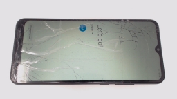 Samsung Galaxy A02S SM-A025AZ (Black 32GB) Cricket BAD BOARD/CRACKED GLAS