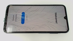 Samsung Galaxy A15 5G Cellphone SM-A156U (Blue 128GB) Verizon CRACKED GLAS