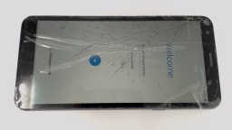 LG Journey LTE LGL322DL Cellphone (Black 16GB) Tracfone CRACKED GLAS
