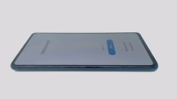 Samsung Galaxy S20 FE 5G SM-G781V (Blue 128GB) Verizon ROUGH EDGES BURN