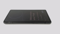 Google Pixel 7A GWKK3 Cellphone (Black 128GB) AT&T BURN IN
