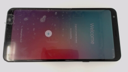 LG Stylo 4 LM-Q710ULM 32GB Locked to Unknown Carrier CRACKED GLAS/WORN REAR